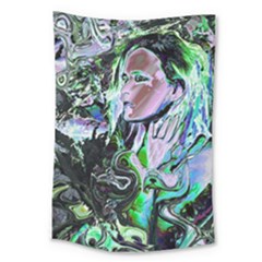 Glam Rocker Large Tapestry by MRNStudios