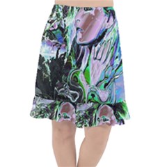 Glam Rocker Fishtail Chiffon Skirt by MRNStudios