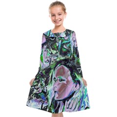 Glam Rocker Kids  Midi Sailor Dress by MRNStudios