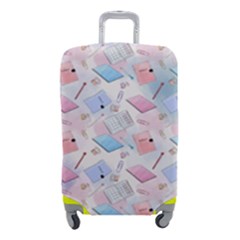 Notepads Pens And Pencils Luggage Cover (small) by SychEva