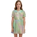 Pastel Mermaid Sparkles Kids  Sweet Collar Dress View1