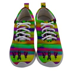 Mermaids And Unicorn Colors For Flower Joy Athletic Shoes by pepitasart