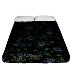 Moody Flora Fitted Sheet (queen Size)