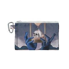 Death Canvas Cosmetic Bag (small) by Blueketchupshop