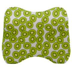 Kiwi Pattern Velour Head Support Cushion