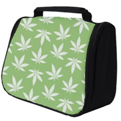 Weed Pattern Full Print Travel Pouch (big) by Valentinaart