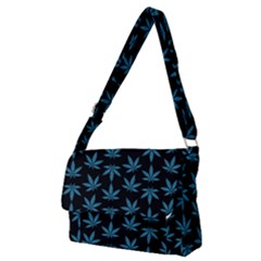 Weed Pattern Full Print Messenger Bag (m)