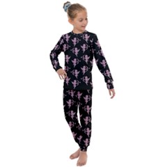 Cupid Pattern Kids  Long Sleeve Set 