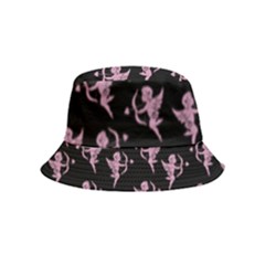 Cupid Pattern Bucket Hat (kids) by Valentinaart