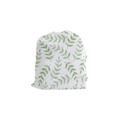 Tropical Pattern Drawstring Pouch (small) by Valentinaart