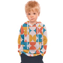 Geometric Pattern Kids  Overhead Hoodie by Valentinaart