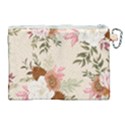 Floral pattern Canvas Cosmetic Bag (XL) View2