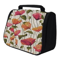 Floral Pattern Full Print Travel Pouch (small) by Valentinaart