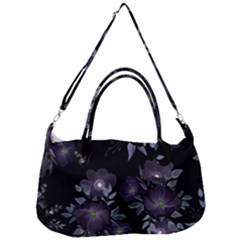 Floral Pattern Removal Strap Handbag by Valentinaart