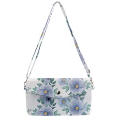 Floral Pattern Removable Strap Clutch Bag by Valentinaart