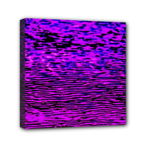 Magenta Waves Flow Series 2 Mini Canvas 6  X 6  (stretched) by DimitriosArt