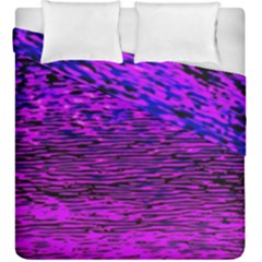 Magenta Waves Flow Series 2 Duvet Cover Double Side (king Size) by DimitriosArt