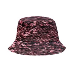 Pink  Waves Flow Series 11 Bucket Hat by DimitriosArt