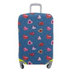 Sweet Hearts Luggage Cover (small) by SychEva