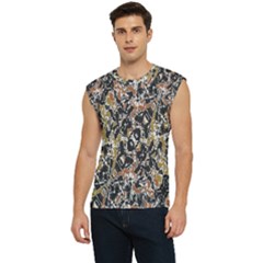 Modern Camo Tropical Print Design Men s Raglan Cap Sleeve Tee by dflcprintsclothing