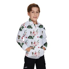 Love Spring Floral Kids  Windbreaker by Janetaudreywilson