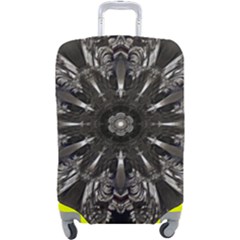 Mechanical Mandala Luggage Cover (large) by MRNStudios