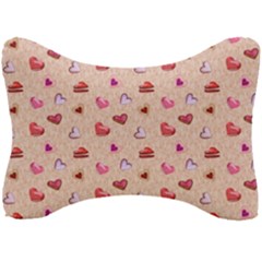 Sweet Heart Seat Head Rest Cushion by SychEva