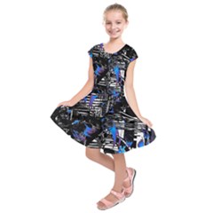 Spin Cycle Kids  Short Sleeve Dress by MRNStudios