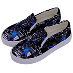 Spin Cycle Kids  Canvas Slip Ons by MRNStudios