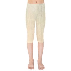 Wood floor art Kids  Capri Leggings 