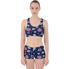 Flowers Pattern Work It Out Gym Set by Sparkle