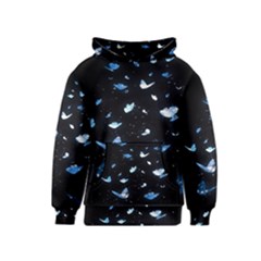 Sparkle Butterfly Kids  Pullover Hoodie by Sparkle