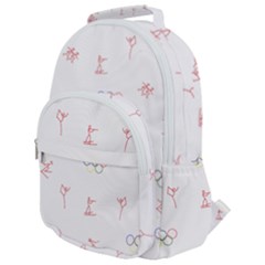 Types Of Sports Rounded Multi Pocket Backpack by UniqueThings