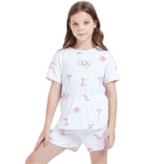 Types Of Sports Kids  Tee And Sports Shorts Set