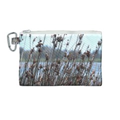 At The Lake Canvas Cosmetic Bag (medium) by DimitriosArt