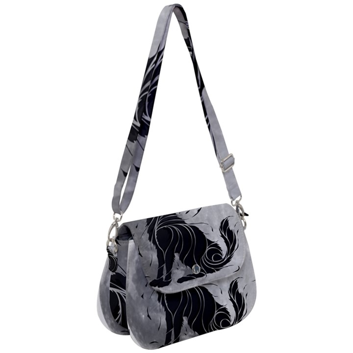 Lobo-lunar Saddle Handbag