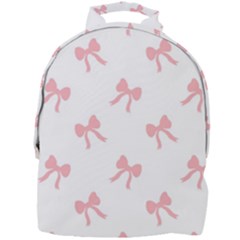 Pink Bow Pattern Mini Full Print Backpack by Littlebird