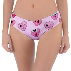 Emoji Heart Reversible Classic Bikini Bottoms by SychEva