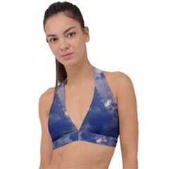 Kingdom of the sky Halter Plunge Bikini Top