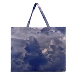 Kingdom of the sky Zipper Large Tote Bag