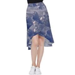 Kingdom of the sky Frill Hi Low Chiffon Skirt