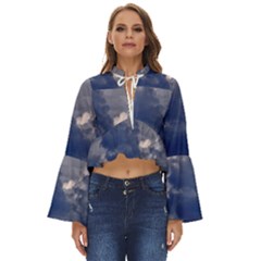 Kingdom of the sky Boho Long Bell Sleeve Top