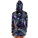 Dark floral Long Sleeve Hooded T-shirt View2