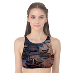 Sky Ship Tank Bikini Top by Dazzleway