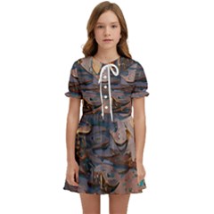 Sky Ship Kids  Sweet Collar Dress