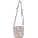 Flowers Shading Pattern Shoulder Strap Belt Bag View3