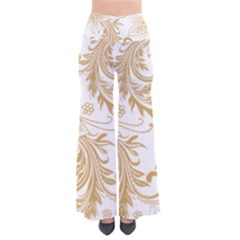 Flowers Shading Pattern So Vintage Palazzo Pants