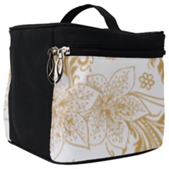 Flowers Shading Pattern Make Up Travel Bag (big) by fashionpod