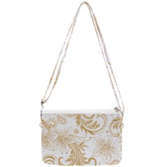 Flowers Shading Pattern Double Gusset Crossbody Bag by fashionpod