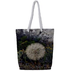 Light Ball Full Print Rope Handle Tote (small) by DimitriosArt